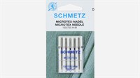 Symaskine-nåle microtex str.90 Schmetz 5 stk.